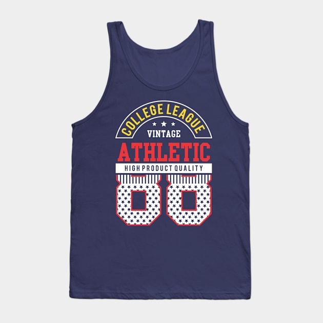 athletic Tank Top by CreativeIkbar Prints